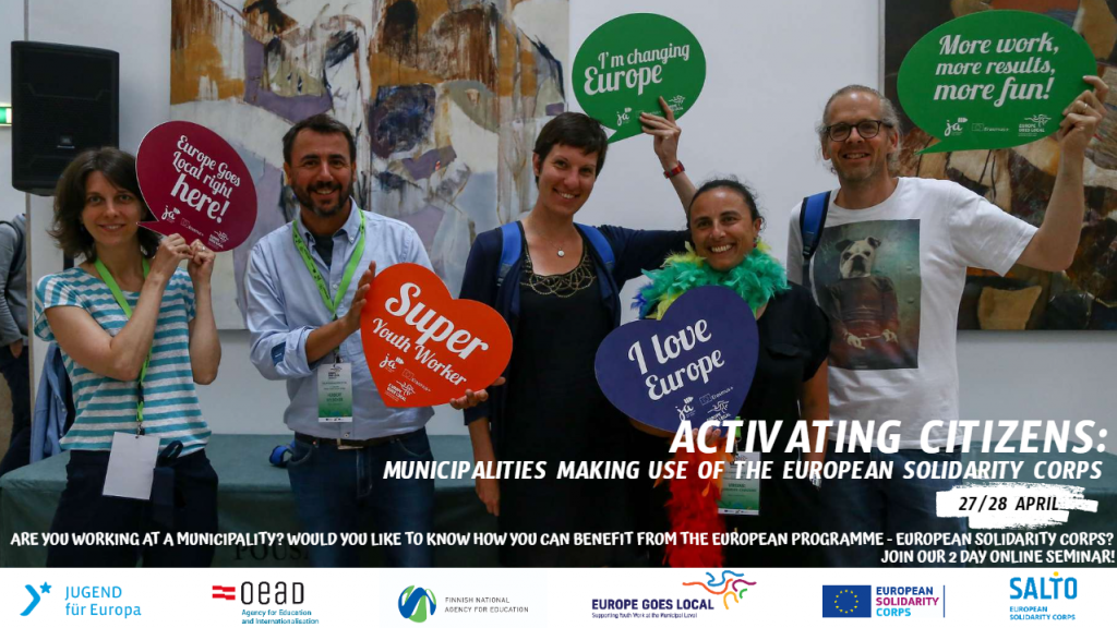 Activating citizens – Municipalities making use of the European Solidarity Corps