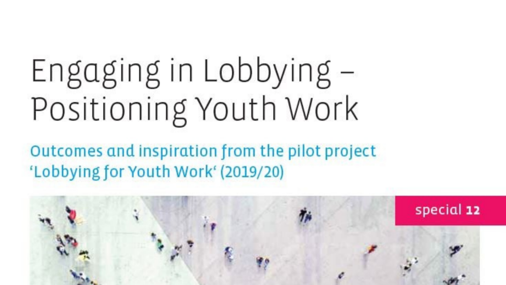 Engaging in Lobbying – Positioning Youth Work