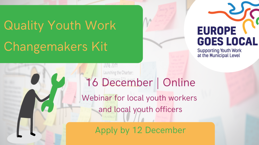 Webinar on Quality Youth Work: The Changemakers Kit