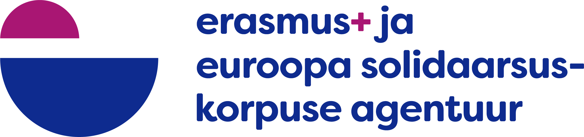 Erasmus+ and European Solidarity Corps Estonian Agency or National Agency logo