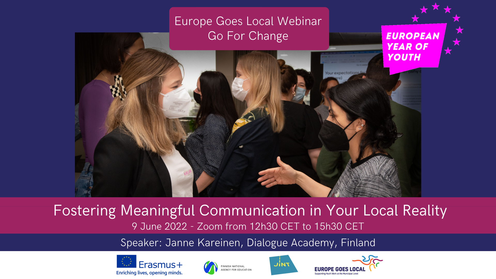 Call for participants: Webinar on Fostering Meaningful Communication in Local Reality