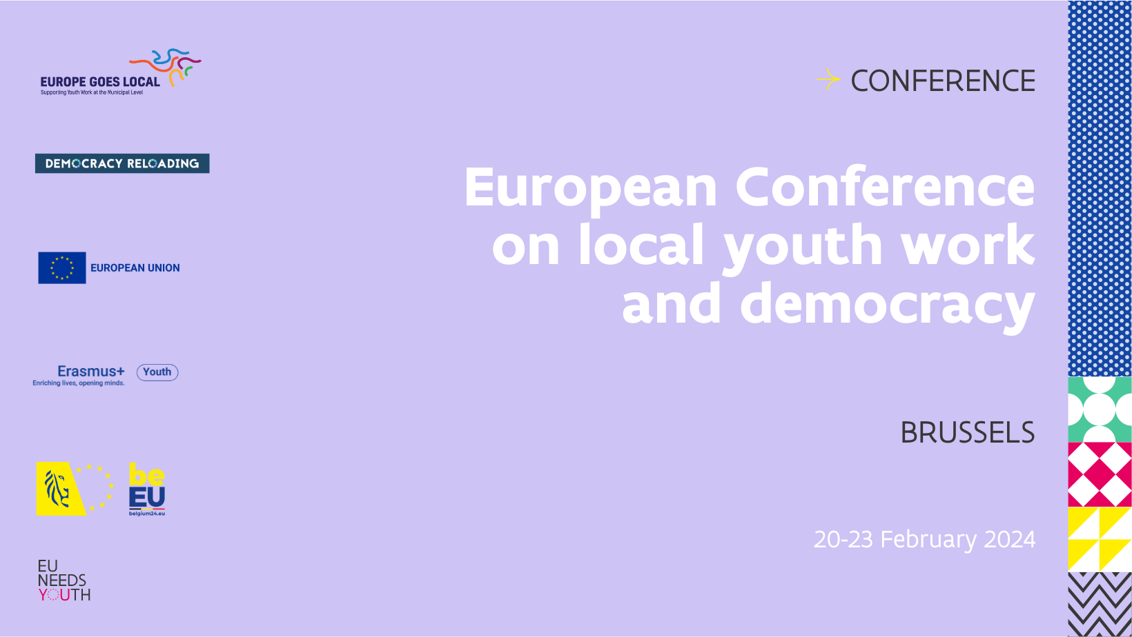 European Conference on local youth work and democracy