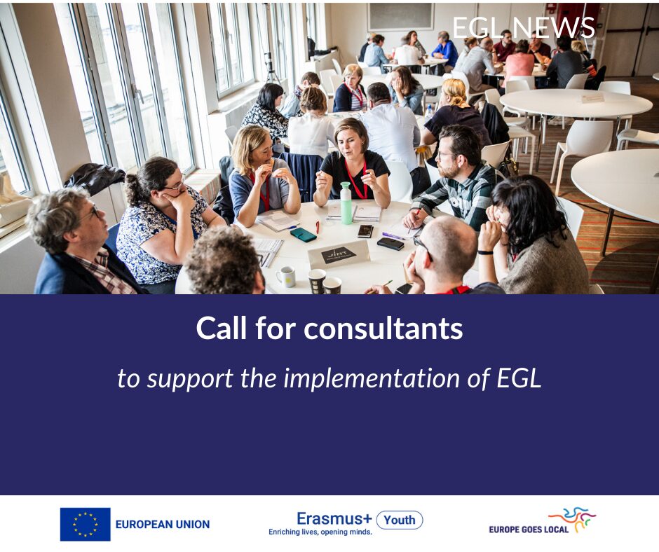 Call for consultants to support the implementation of the 2025-2027 cycle of the Europe Goes Local project